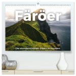 Färöer - Die wunderschönen Inseln im Norden. (hochwertiger Premium Wandkalender 2026 DIN A2 quer), Kunstdruck in Hochglanz