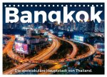 Bangkok - Die spektakuläre Hauptstadt von Thailand. (Tischkalender 2026 DIN A5 quer), CALVENDO Monatskalender