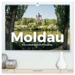 Moldau - Ein unbekanntes Paradies. (hochwertiger Premium Wandkalender 2026 DIN A2 quer), Kunstdruck in Hochglanz