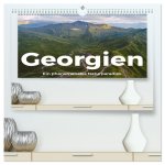 Georgien - Ein phänomenales Naturparadies. (hochwertiger Premium Wandkalender 2026 DIN A2 quer), Kunstdruck in Hochglanz