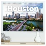 Houston - Space City (hochwertiger Premium Wandkalender 2026 DIN A2 quer), Kunstdruck in Hochglanz