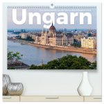 Ungarn - Das bezaubernde von der Donau durchflossene Land. (hochwertiger Premium Wandkalender 2026 DIN A2 quer), Kunstdruck in Hochglanz