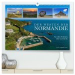 Der Westen der Normandie - An den Küsten des Cotentin (hochwertiger Premium Wandkalender 2026 DIN A2 quer), Kunstdruck in Hochglanz