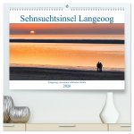 Sehnsuchtinsel Langeoog (hochwertiger Premium Wandkalender 2026 DIN A2 quer), Kunstdruck in Hochglanz
