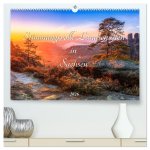 Stimmungsvolle Landschaften in Sachsen 2026 (hochwertiger Premium Wandkalender 2026 DIN A2 quer), Kunstdruck in Hochglanz
