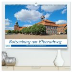 Boizenburg an der Elbe - Fliesenstadt im Dreiländereck (hochwertiger Premium Wandkalender 2026 DIN A2 quer), Kunstdruck in Hochglanz