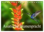 Asiatische Blumenpracht (Tischkalender 2026 DIN A5 quer), CALVENDO Monatskalender