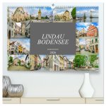 Lindau Bodensee Impressionen (hochwertiger Premium Wandkalender 2026 DIN A2 quer), Kunstdruck in Hochglanz
