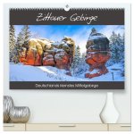 Zittauer Gebirge - Deutschlands kleinstes Mittelgebirge (hochwertiger Premium Wandkalender 2026 DIN A2 quer), Kunstdruck in Hochglanz