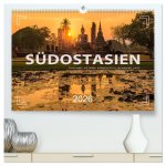 Südostasien - Thailand, Vietnam, Kambodscha, Myanmar, Laos (hochwertiger Premium Wandkalender 2026 DIN A2 quer), Kunstdruck in Hochglanz
