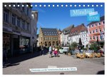 Minden - Eindrücke aus der historischen Stadt an der Weser (Tischkalender 2026 DIN A5 quer), CALVENDO Monatskalender