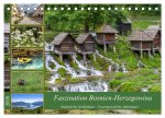Faszination Bosnien-Herzegowina (Tischkalender 2026 DIN A5 quer), CALVENDO Monatskalender
