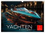Yachten Fantasien (Wandkalender 2026 DIN A3 quer), CALVENDO Monatskalender