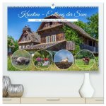 Kroatien - Entlang der Save (hochwertiger Premium Wandkalender 2026 DIN A2 quer), Kunstdruck in Hochglanz
