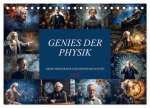 Genies der Physik (Tischkalender 2026 DIN A5 quer), CALVENDO Monatskalender