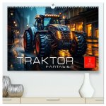 Traktor Fantasien (hochwertiger Premium Wandkalender 2026 DIN A2 quer), Kunstdruck in Hochglanz