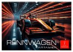 Rennwagen Fantasien (Wandkalender 2026 DIN A2 quer), CALVENDO Monatskalender