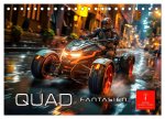 Quad Fantasien (Tischkalender 2026 DIN A5 quer), CALVENDO Monatskalender