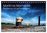 Maritime Momente (Tischkalender 2026 DIN A5 quer), CALVENDO Monatskalender