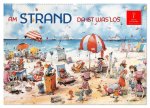 Am Strand da ist was los (Wandkalender 2026 DIN A2 quer), CALVENDO Monatskalender