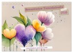 Romantischer Terminkalender (Tischkalender 2026 DIN A5 quer), CALVENDO Monatskalender