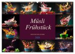 Müsli Frühstück (Wandkalender 2026 DIN A2 quer), CALVENDO Monatskalender