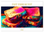 FAST FOOD KUNST (Wandkalender 2026 DIN A2 quer), CALVENDO Monatskalender