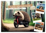 Igel-Abenteuer (Wandkalender 2026 DIN A3 quer), CALVENDO Monatskalender