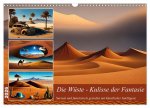 Die Wüste - Kulisse der Fantasie (Wandkalender 2026 DIN A3 quer), CALVENDO Monatskalender