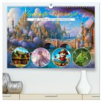 Zauberhafte Märchenzeit (hochwertiger Premium Wandkalender 2026 DIN A2 quer), Kunstdruck in Hochglanz