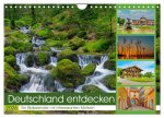 Deutschland entdecken (Wandkalender 2026 DIN A4 quer), CALVENDO Monatskalender