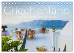 Griechenland - Das einzigartige Land der Antike. (Tischkalender 2026 DIN A5 quer), CALVENDO Monatskalender