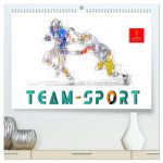 Team-Sport (hochwertiger Premium Wandkalender 2026 DIN A2 quer), Kunstdruck in Hochglanz