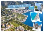 Süditalien - Sonnenverwöhnt mit viel Kultur und Geschichte (Wandkalender 2026 DIN A4 quer), CALVENDO Monatskalender