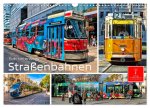 Straßenbahnen - flott unterwegs (Wandkalender 2026 DIN A3 quer), CALVENDO Monatskalender
