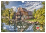 Die Lausitz - Landmarken der Nieder- und Oberlausitz (Wandkalender 2026 DIN A4 quer), CALVENDO Monatskalender