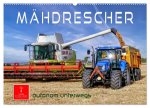 Mähdrescher - autonom unterwegs (Wandkalender 2026 DIN A2 quer), CALVENDO Monatskalender