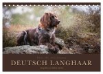 Passion Jagdhund - Deutsch Langhaar (Tischkalender 2026 DIN A5 quer), CALVENDO Monatskalender