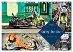 Harley-Davidson - Eine Kultmarke in Kuba (Wandkalender 2026 DIN A3 quer), CALVENDO Monatskalender