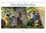 Felsenburg Rotenhan (Tischkalender 2026 DIN A5 quer), CALVENDO Monatskalender