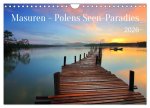 Masuren - Polens Seen-Paradies (Wandkalender 2026 DIN A4 quer), CALVENDO Monatskalender