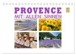 Provence mit allen Sinnen (Tischkalender 2026 DIN A5 quer), CALVENDO Monatskalender