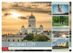 HELSINKI CITY (Tischkalender 2026 DIN A5 quer), CALVENDO Monatskalender