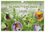 Schmetterlingsjahr (Wandkalender 2026 DIN A4 quer), CALVENDO Monatskalender
