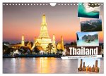 Thailand - Postkarten aus dem Land des Lächelns (Wandkalender 2026 DIN A4 quer), CALVENDO Monatskalender