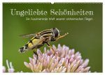 Ungeliebte Schönheiten - die faszinierende Welt unserer heimischen Fliegen (Wandkalender 2026 DIN A2 quer), CALVENDO Monatskalender