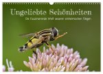 Ungeliebte Schönheiten - die faszinierende Welt unserer heimischen Fliegen (Wandkalender 2026 DIN A3 quer), CALVENDO Monatskalender