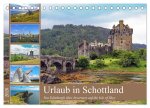 Urlaub in Schottland (Tischkalender 2026 DIN A5 quer), CALVENDO Monatskalender