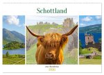 Schottland - eine Rundreise (Wandkalender 2026 DIN A2 quer), CALVENDO Monatskalender