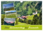 Ein Sommertag in Damüls (Wandkalender 2026 DIN A4 quer), CALVENDO Monatskalender